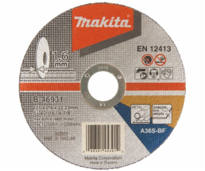 Makita B-46931 řezný kotouč 125x1.6x22 nerez