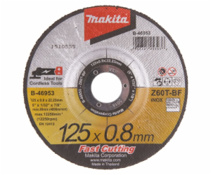 Makita B-46953 řezný kotouč 125x0,8x22 nerez