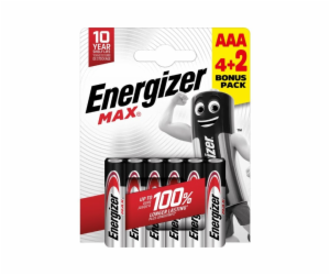 Energizer MAX - Mikrotužka AAA/4+2 zdarma