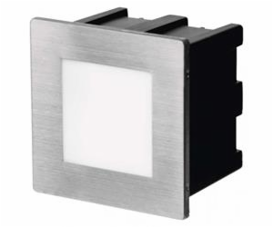 LED orientační vestavné svítidlo AMAL 80×80 1,5W neutr. b...