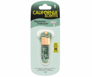 California Scents Hanging Vial Redwood Streams - Sekvoje