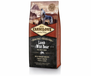 Carnilove Lamb & Wild Boar for Adult 12kg granule pro psy