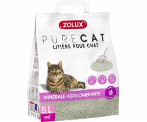 Zolux Podestýlka PURECAT antibacterial scent clump 5l