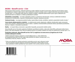 Mora Benefit servis 5 let