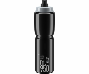 Lahev Elite  Jet 950ml, černá/šedé logo