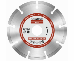 Kreator KRT082102 - Diamantový kotouč segmentový 125mm PR...