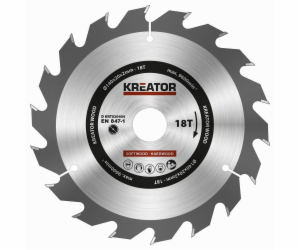 Kreator KRT020404 - Pilový kotouč na dřevo 140mm, 18T