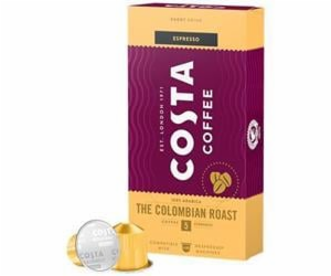 COSTA Kávové kapsle "The Colombian Roast", 10 ks, do kávo...