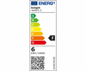 Solight LED žárovka, svíčka, 6W, E14, 6000K, 510lm