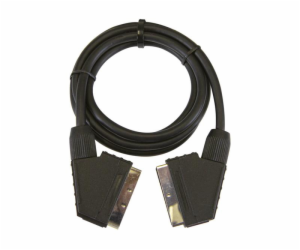 Kabel NENÍ SPECIFIKACE SCART M, SCART M, 1,5m, černý SL2001