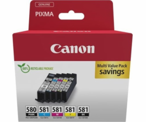 Multipack inkoustů Canon PGI-580PGBK/CLI-581