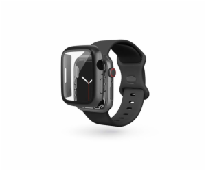 EPICO GLASS CASE Apple Watch 7/8 (45 mm) - černá