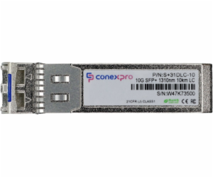 Conexpro 10G SFP+ optický modul, SM, 1310nm, 10km, 2x LC,...