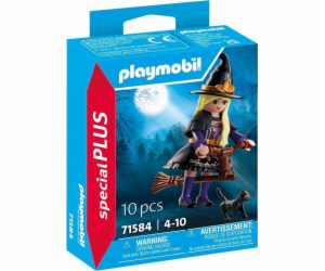 PLAYMOBIL 71584 specialPLUS čarodějnice s kočkou, stavebnice