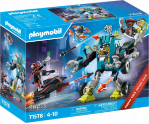 PLAYMOBIL 71578 Robot vs. Flight Glider, stavebnice