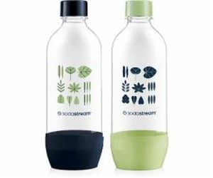 SodaStream Lahev JET 2x 1 l , zelená/černá