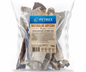 PETMEX Beefhide with Fur - pamlsek pro psa - 200g