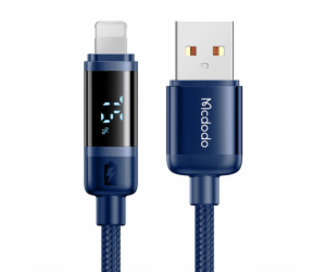 Mcdodo CA-5001 USB-A to Lightning cable, 100W, 1.2m (blue)