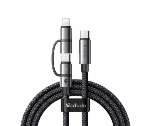 Kabel Mcdodo 2v1 CA-0450 USB-C na USB-C + Lightning, 1,2 m