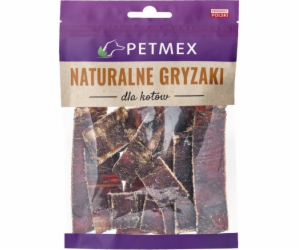 PETMEX Beef gullet strips - pamlsek pro kočky - 40g