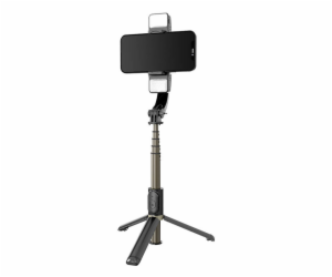 Gimbal/stand with light APEXEL Q08d (black)