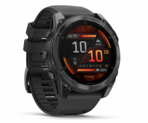 Garmin fenix® 8 – 51 mm, AMOLED, Slate grey a Černý silik...