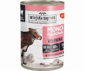 WIEJSKA ZAGRODA Monoprotein Beef - mokré krmivo pro kočky...