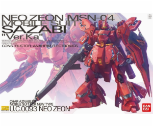 Figurka kolekcjonerska BANDAI MG 1/100 MSN-04 SAZABI Ver....