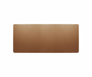 Monochrome leather mouse pad MIIIW (Brown)