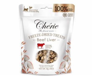 CHERIE Freeze-dried beef liver pieces - pamlsek pro kočky...