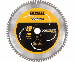 Pilový kotouč DEWALT XR EXTREME RUNTIME DT99576, O 305mm,...