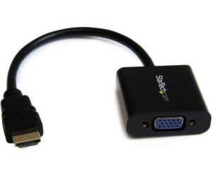 StarTech HDMI - D-Sub (VGA) AV adaptér 0,1 m černý (HD2VG...