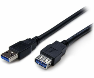 StarTech USB-A - USB-A kabel USB 2 m černý (USB3SEXT2MBK)