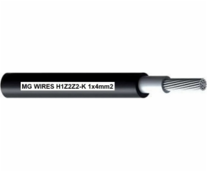 Fotovoltaický kabel // MG Wires // 1x4mm2 0,6/1kV černý H...