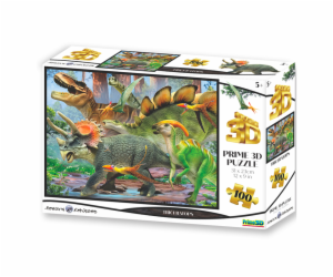 PRIME 3D PUZZLE - Triceratops 100 dílků