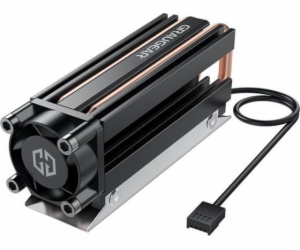 GRAUGEAR Kühlkörper SSD M.2NVMe 2280, s PWM 25mm Lüfter m...