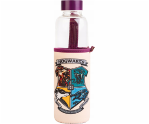 Harry Potter  - Skleněná láhev na vodu 500 ml (Bradavice)