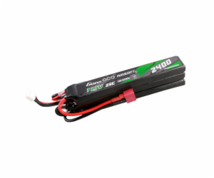 Gens ace 25C 2400mAh 3S2P 11.1V NUNCHUCK 3X Airsoft Gun L...