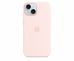 iPhone 15+ Silicone Case with MagSafe - Light Pink