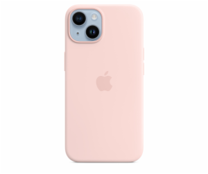 iPhone 14 Silicone Case with MagSafe - Chalk Pink