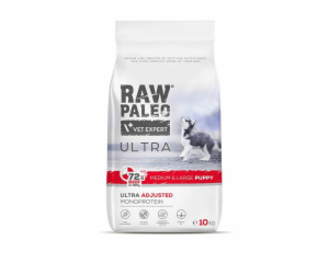 RAW PALEO Ultra Medium&Large Puppy Beef - suché krmivo pr...