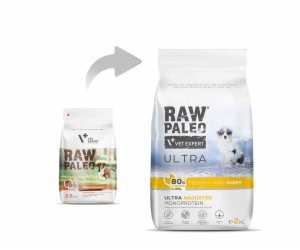 RAW PALEO Ultra Medium&Large Puppy Turkey - suché krmivo ...