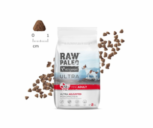 RAW PALEO Ultra Mini Adult Beef - suché krmivo pro psy - ...