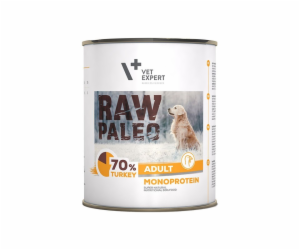 RAW PALEO Adult Monoprotein Turkey - vlhké krmivo pro psy...