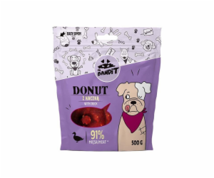 PAN. BANDIT DONUT s kachnou - psí pochoutka - 500 g