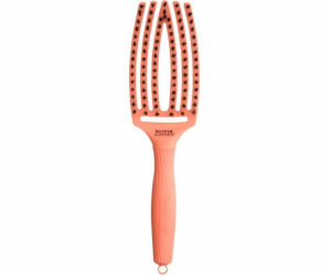 Olivia Garden Finger Brush Medium Blush Coral - Rozčesáva...