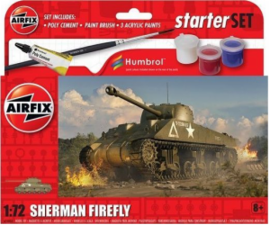 Sada nátěrů nádrží Airfix Sherman Firefly