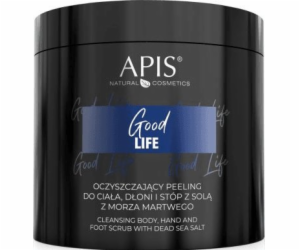 Apis  Good Life čistící peeling na tělo, ruce a nohy 700g