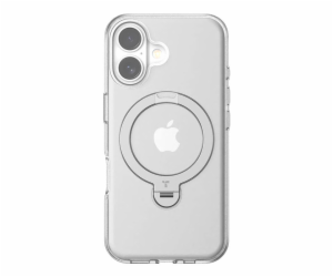 Torras Ostand Spin Case for iPhone 16 Plus (Transparent)