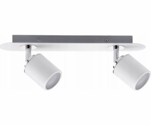 Spotlight Tube IP44 Max. 2x10W GU10 White/Chrome 230V Metal